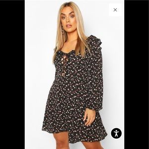 NWT floral skater dress